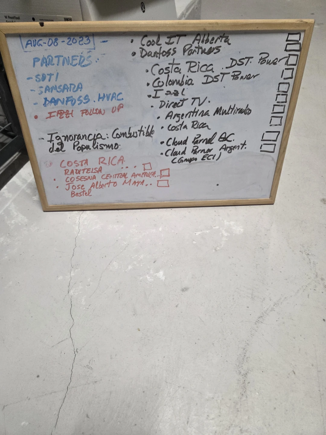 Wooden Framed Whiteboard - photo 3