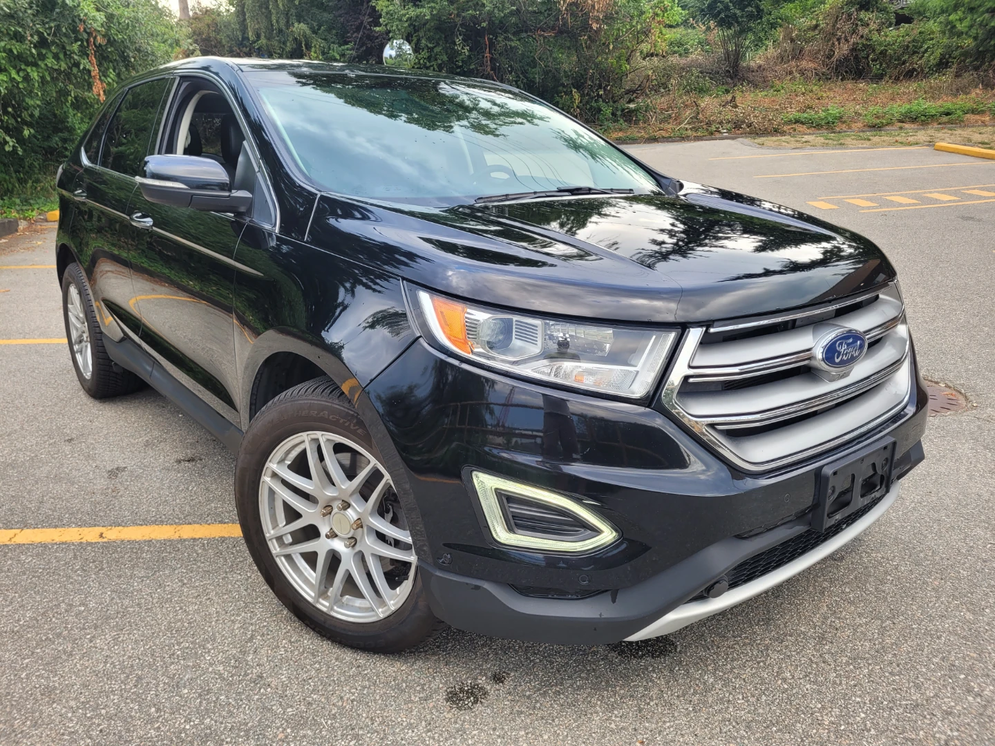 Ford Edge Titanium AWD SUV - Black