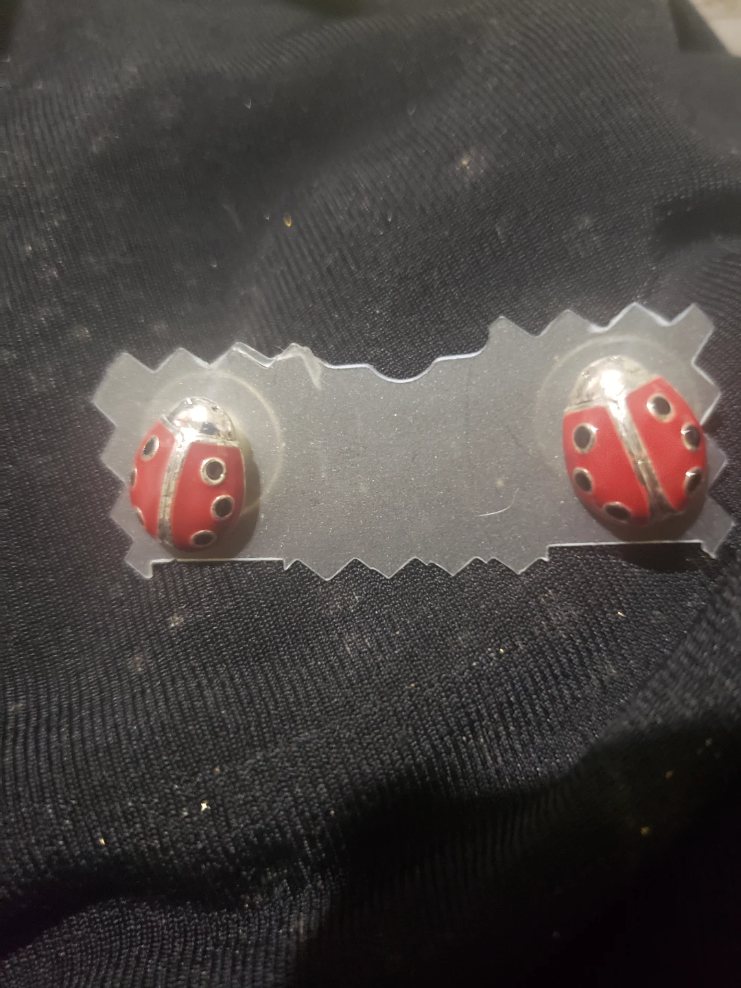 Ladybug Stud Earrings