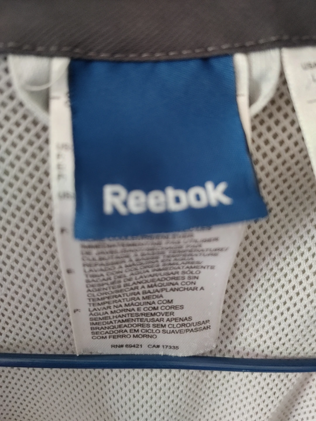 Reebok Lightweight Hooded Jacket Size L - photo 2