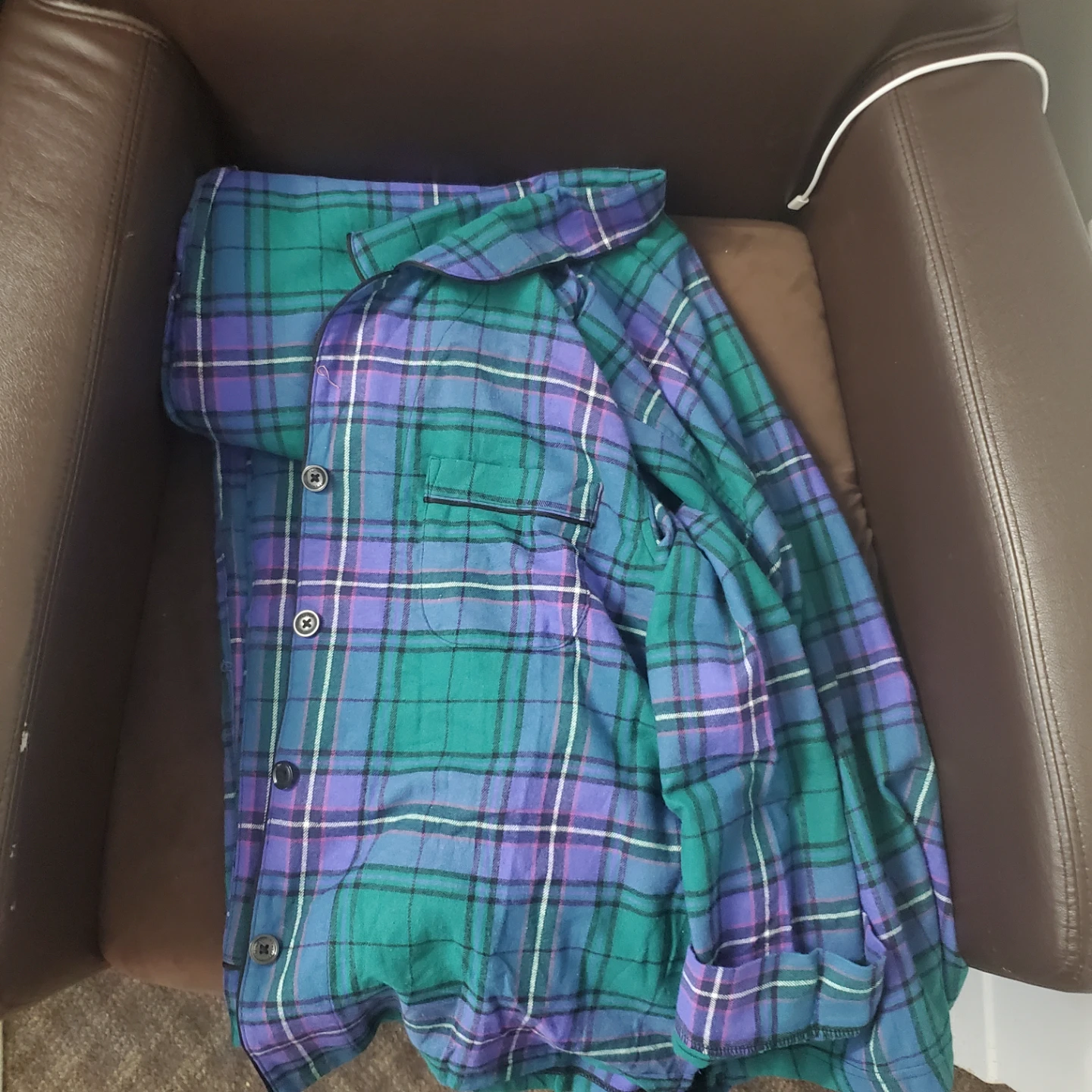 Bed Head Pajamas Flannel Plaid M/M