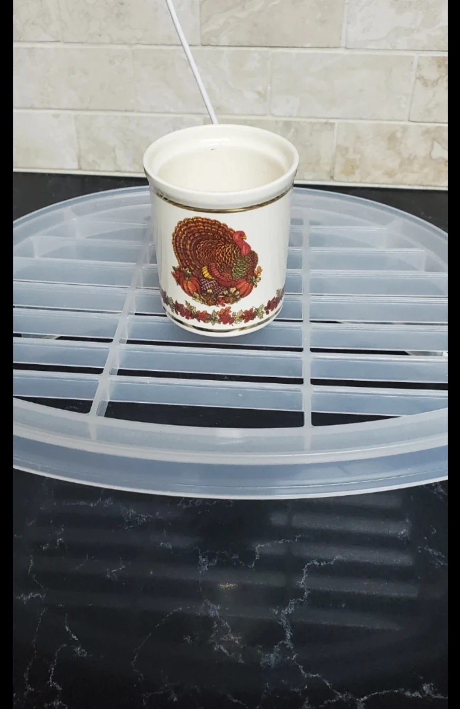 Thanksgiving Turkey Ceramic Container