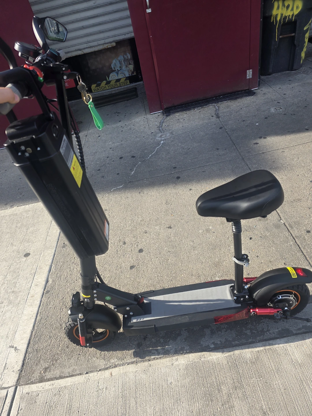 Electric Scooter with Seat