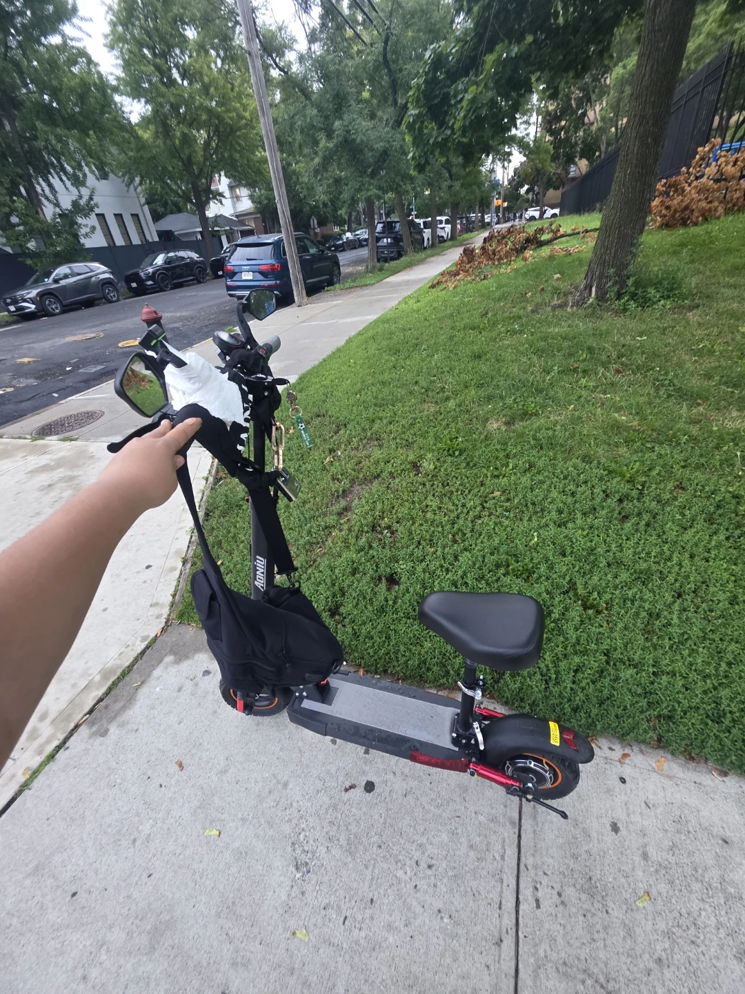 Electric Scooter with Seat - photo 3