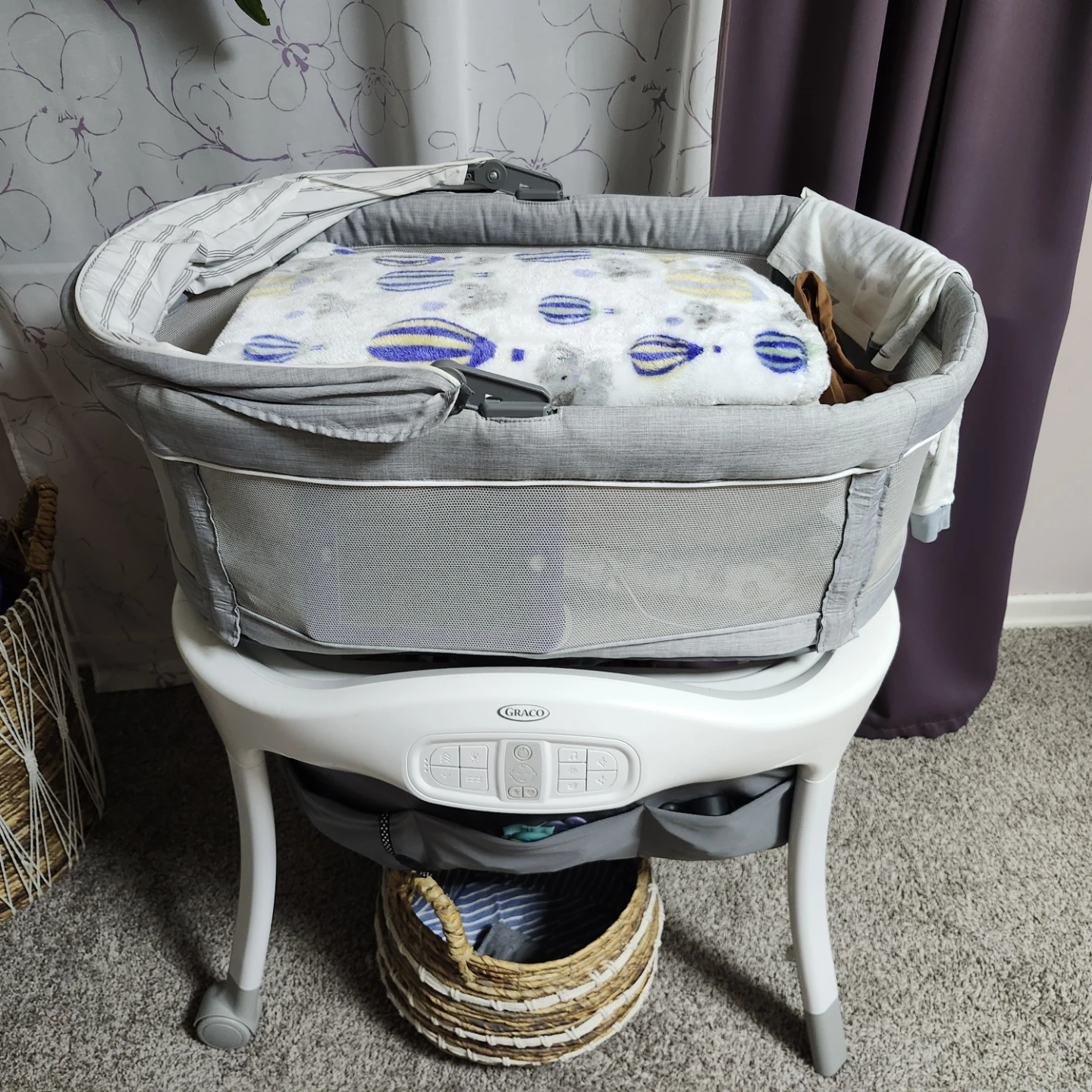 Graco Sense2Snooze Bassinet with Cry Detection - photo 3