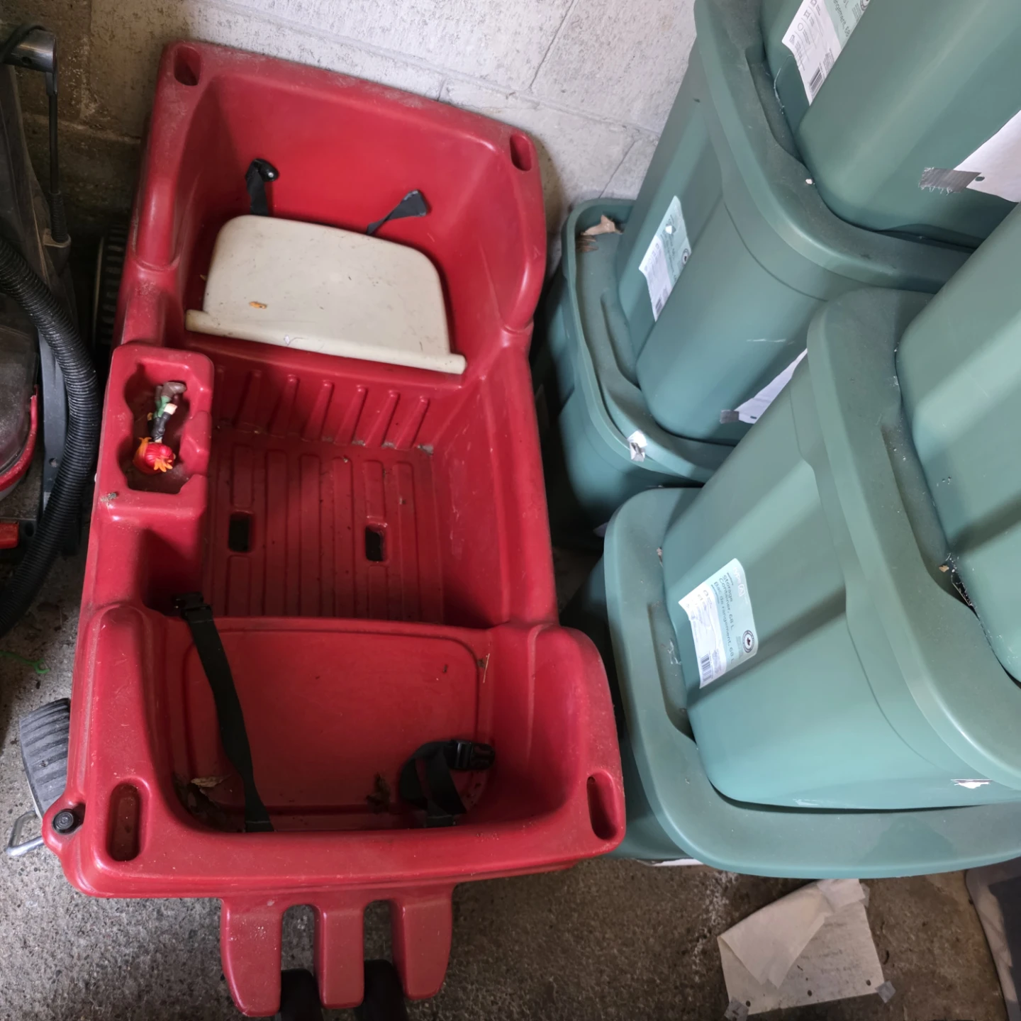 Red Kid's Wagon