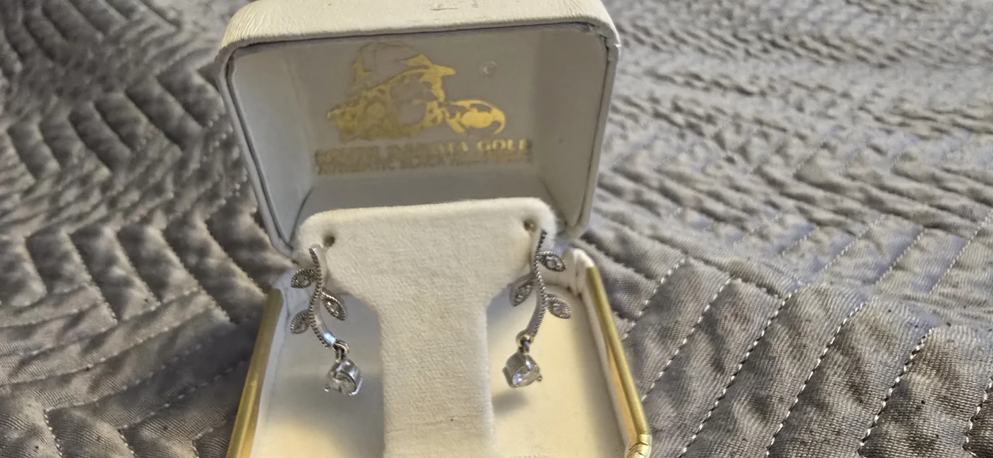 Sterling silver Earrings with Cubic Zirconians - photo 5