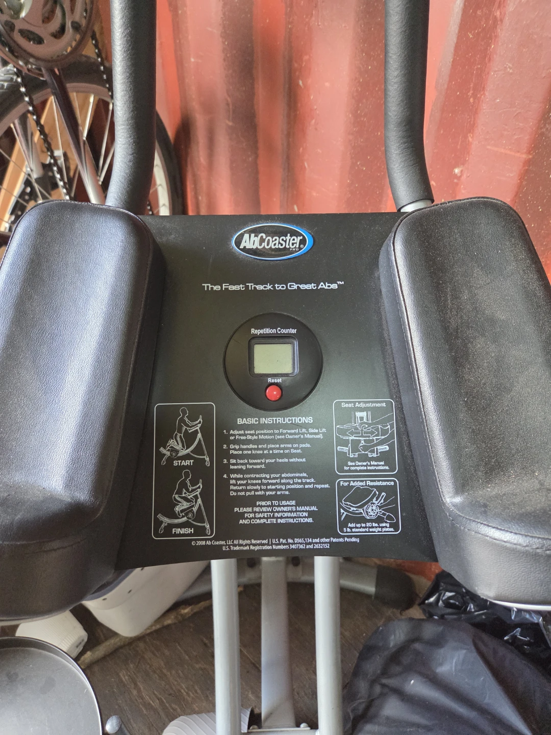 AbCoaster Exercise Machine - photo 2