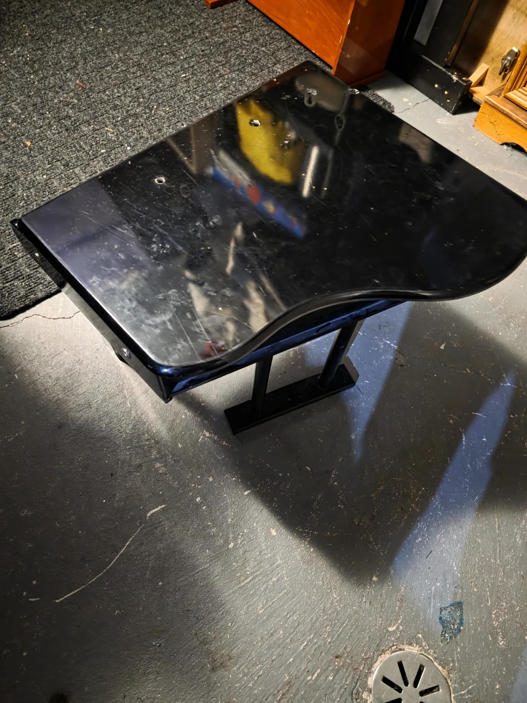 Baby grand piano
