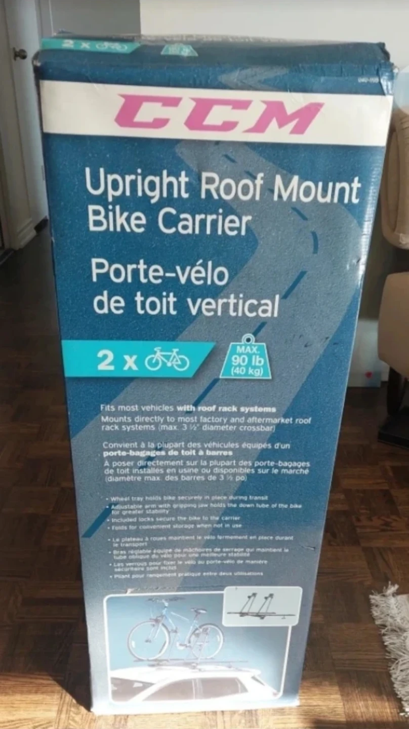 CCM Upright Roof Mount Bike Carrier - photo 3