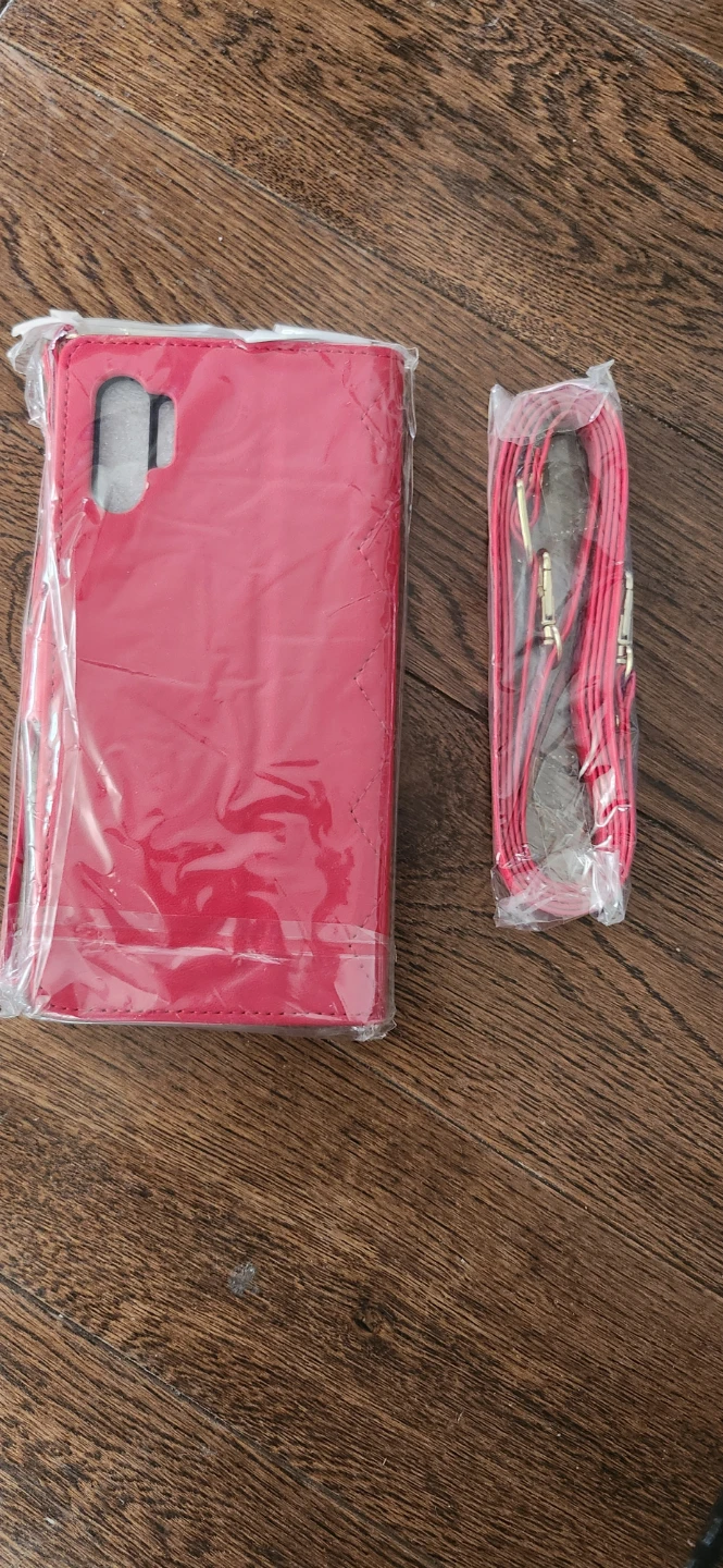 Quilted Phone Case with Strap for Note 10 Plus - photo 4