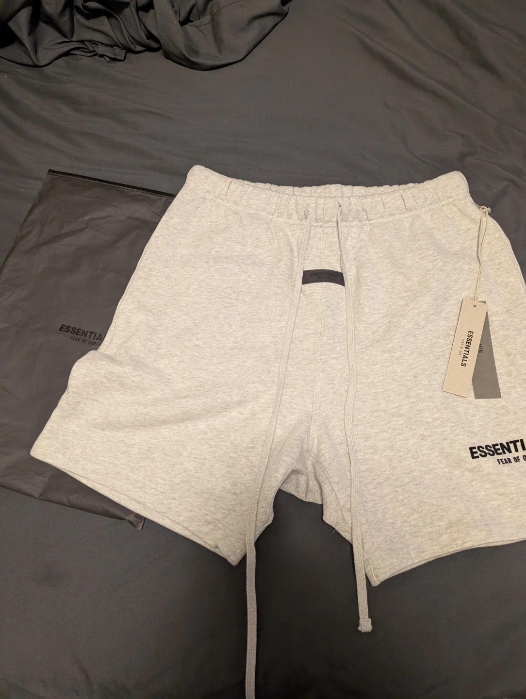 Fear of God Essentials Grey Sweat Shorts
