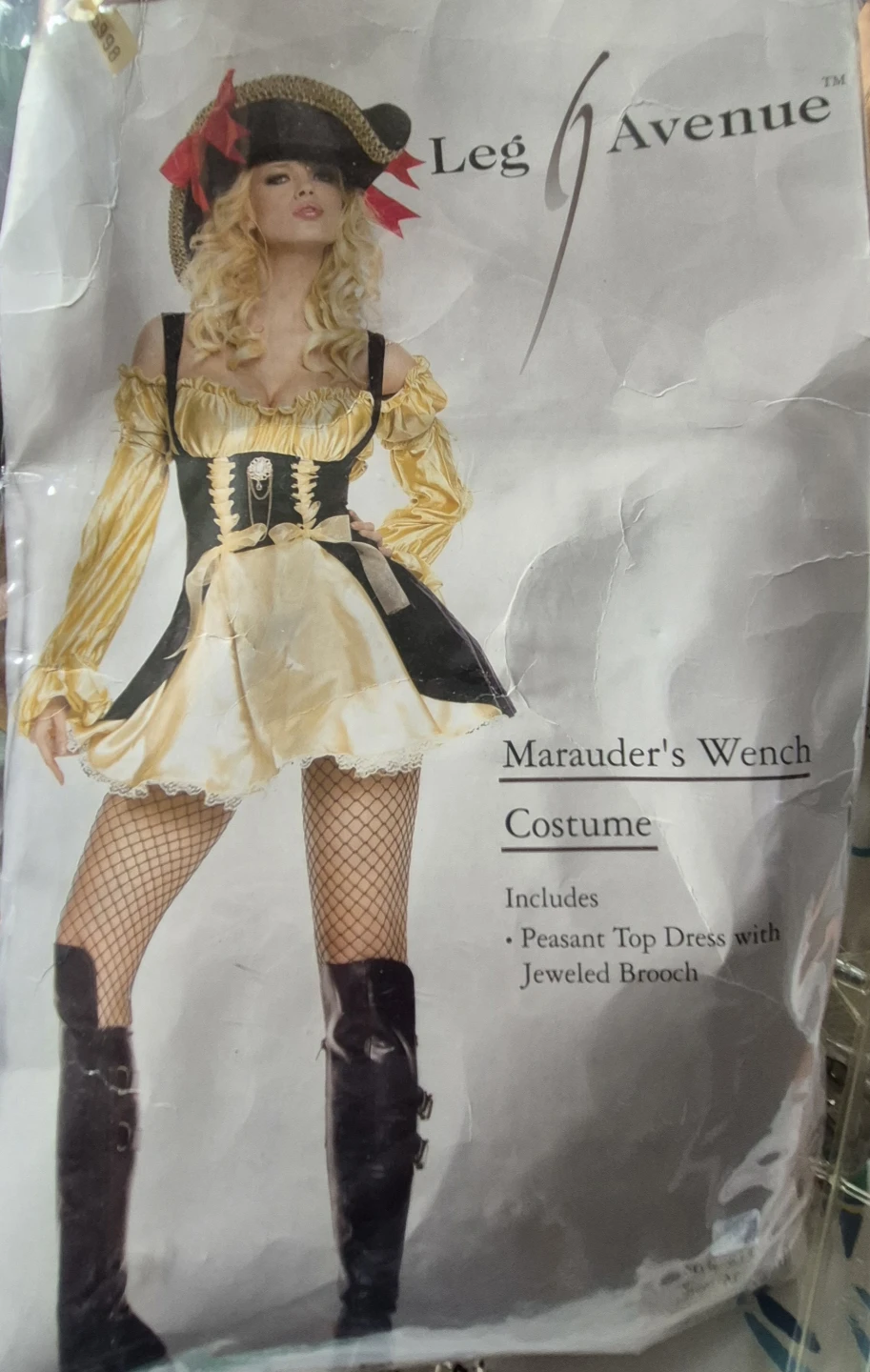 Leg Avenue Marauder's Wench Costume**W/Brooch