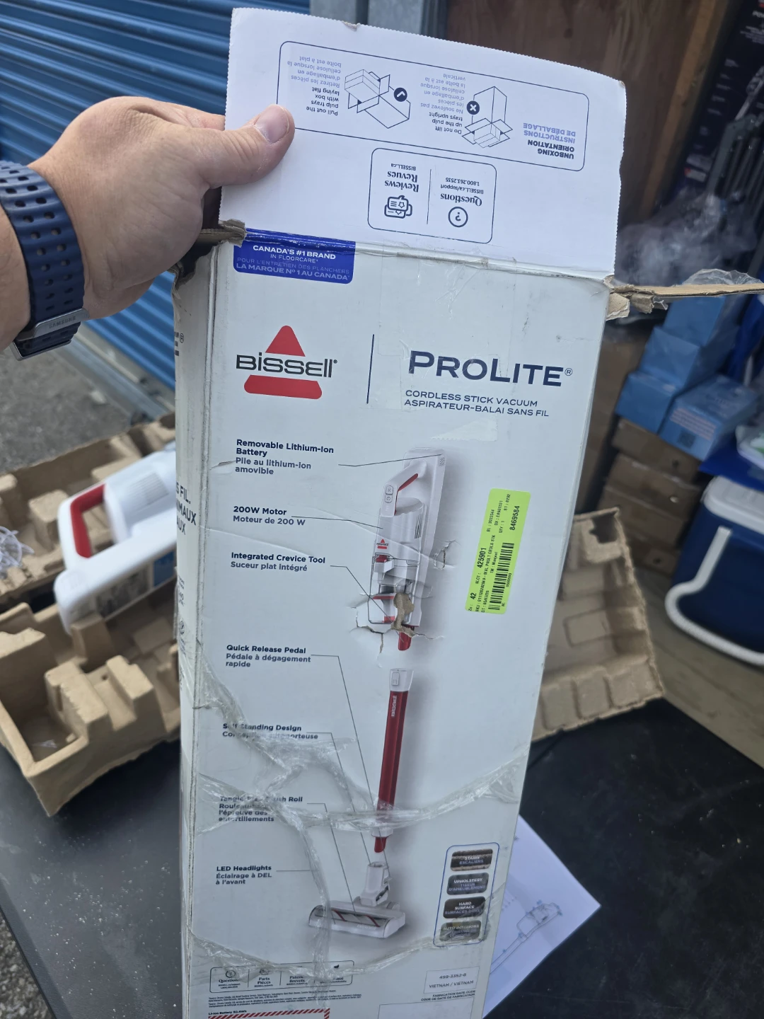 Bissell Prolite Cordless Stick Vacuum parts