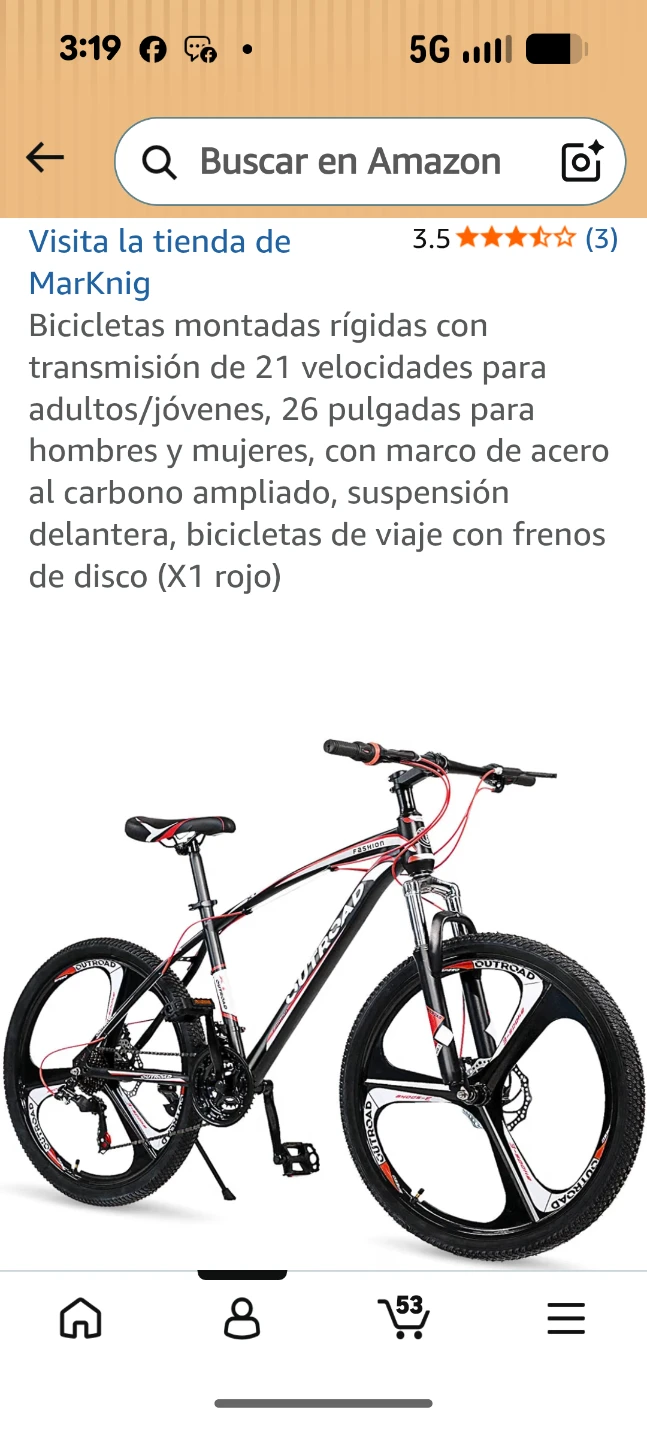 All-terrain Mountain Bike - 26-Inch Tires - photo 2