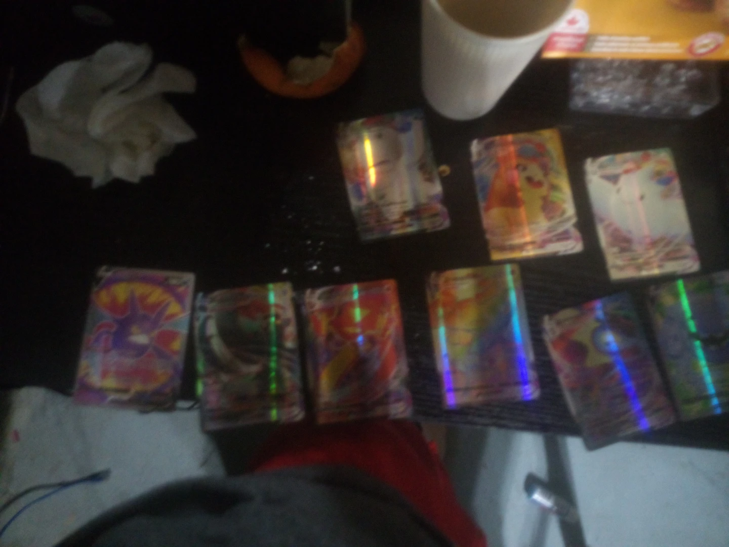 Collection of rare Pokémon Cards