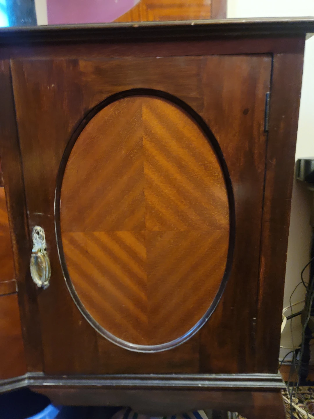 Vintage Sideboard with Mirror