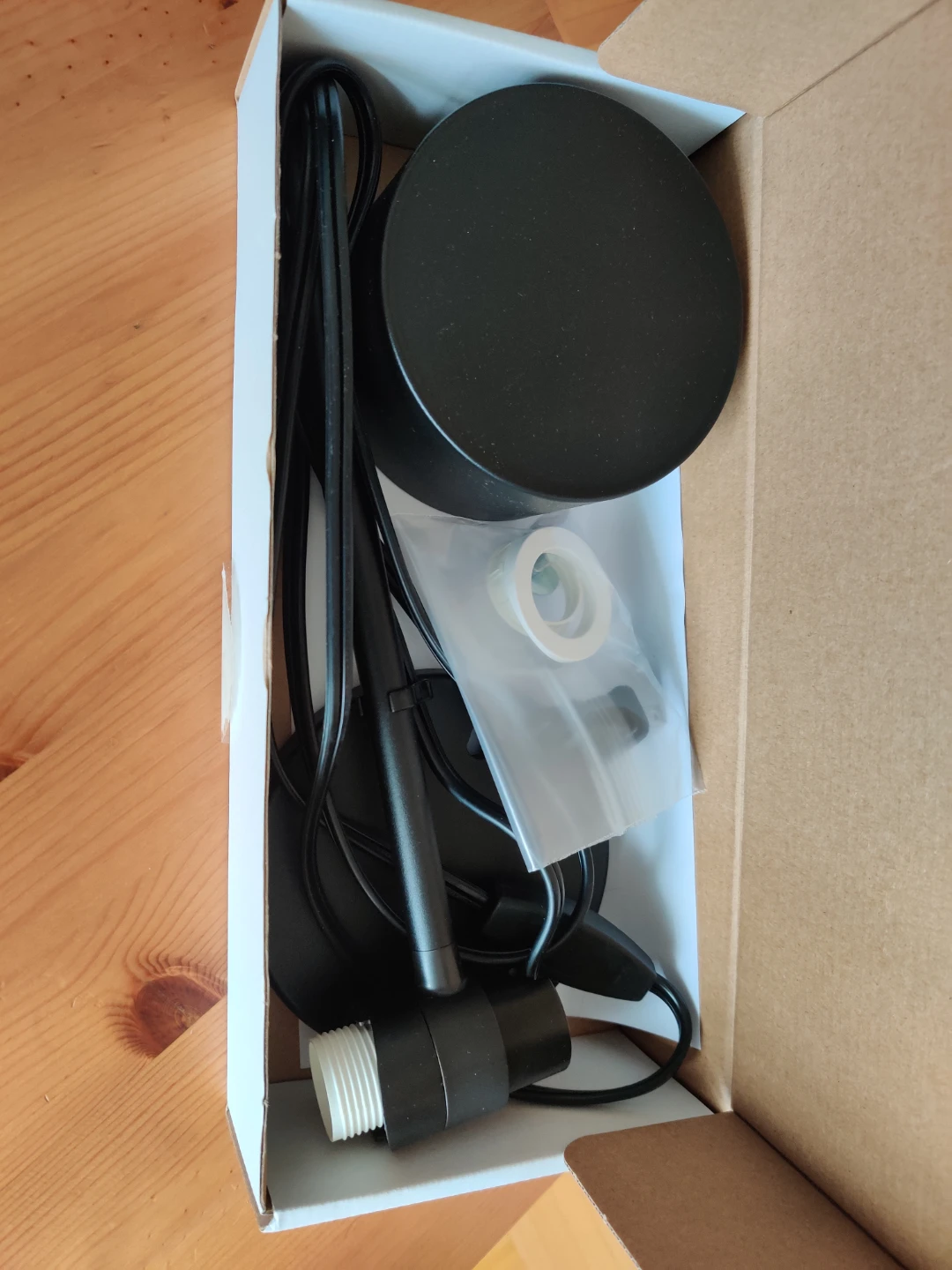 IKEA LÖVMÅNAD Table Lamp with SOLHETTA LED Bulb - photo 3