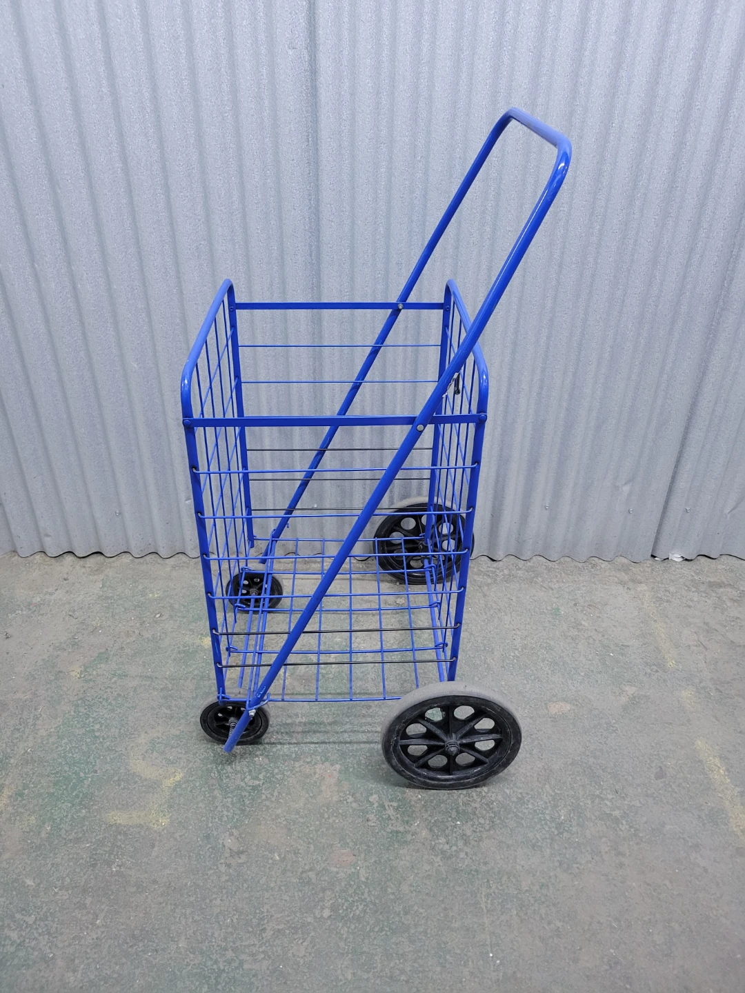 Folding cart with big 9,5" wheels