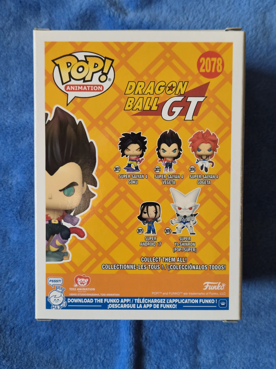 Read Bio | #2078 SSJ4 Vegeta [Flocked] (Dragonball GT) Funko Pop - photo 3