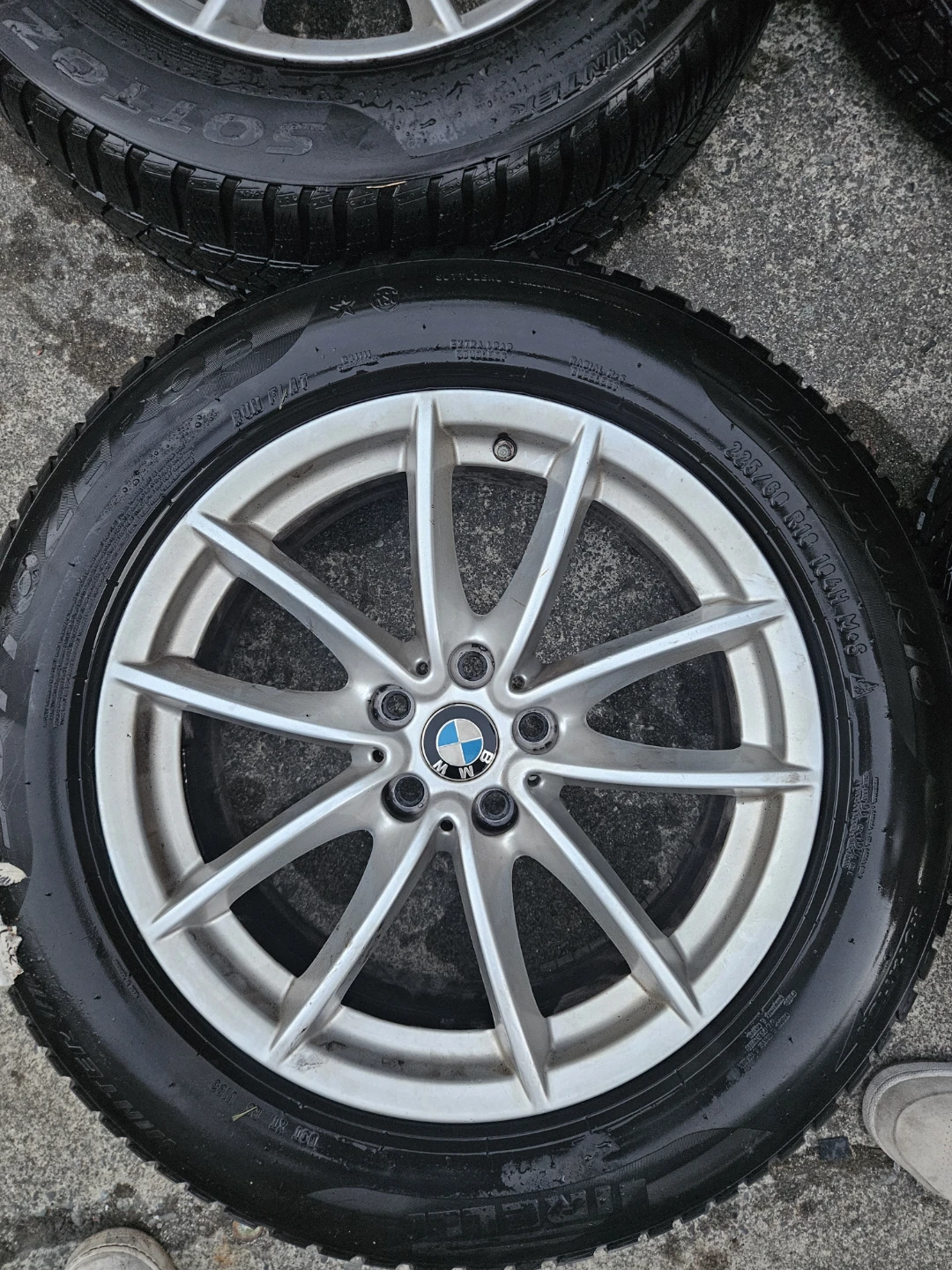BMW Winter Tires on Rims - 225/60 R18 - photo 2