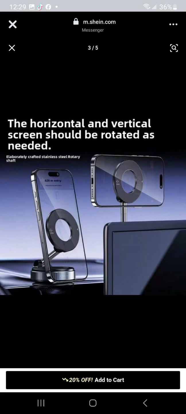 Adjustable Phone Holder with Strong Adsorption - photo 3