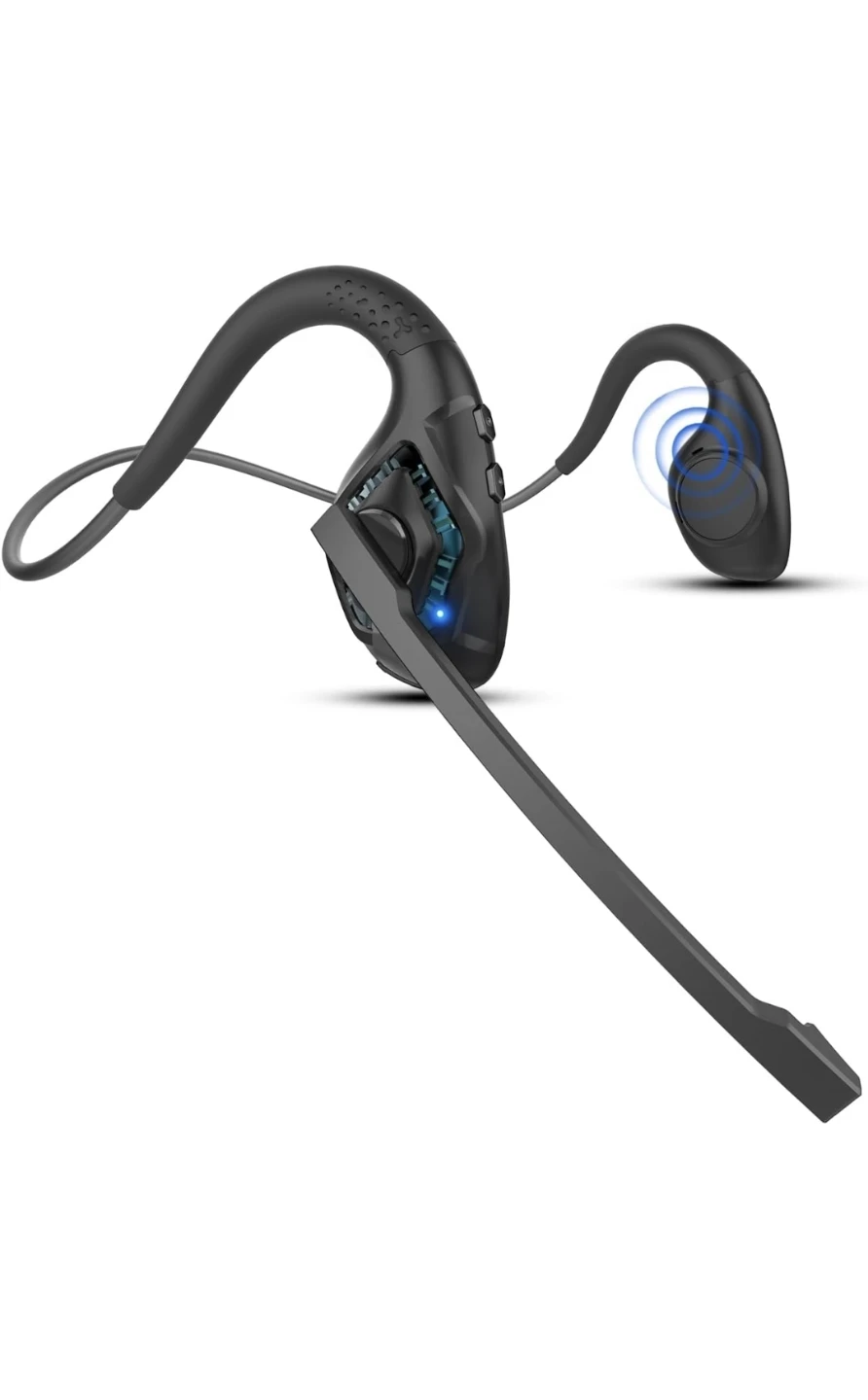New DIGMALL Bluetooth Headset with Mic, Open