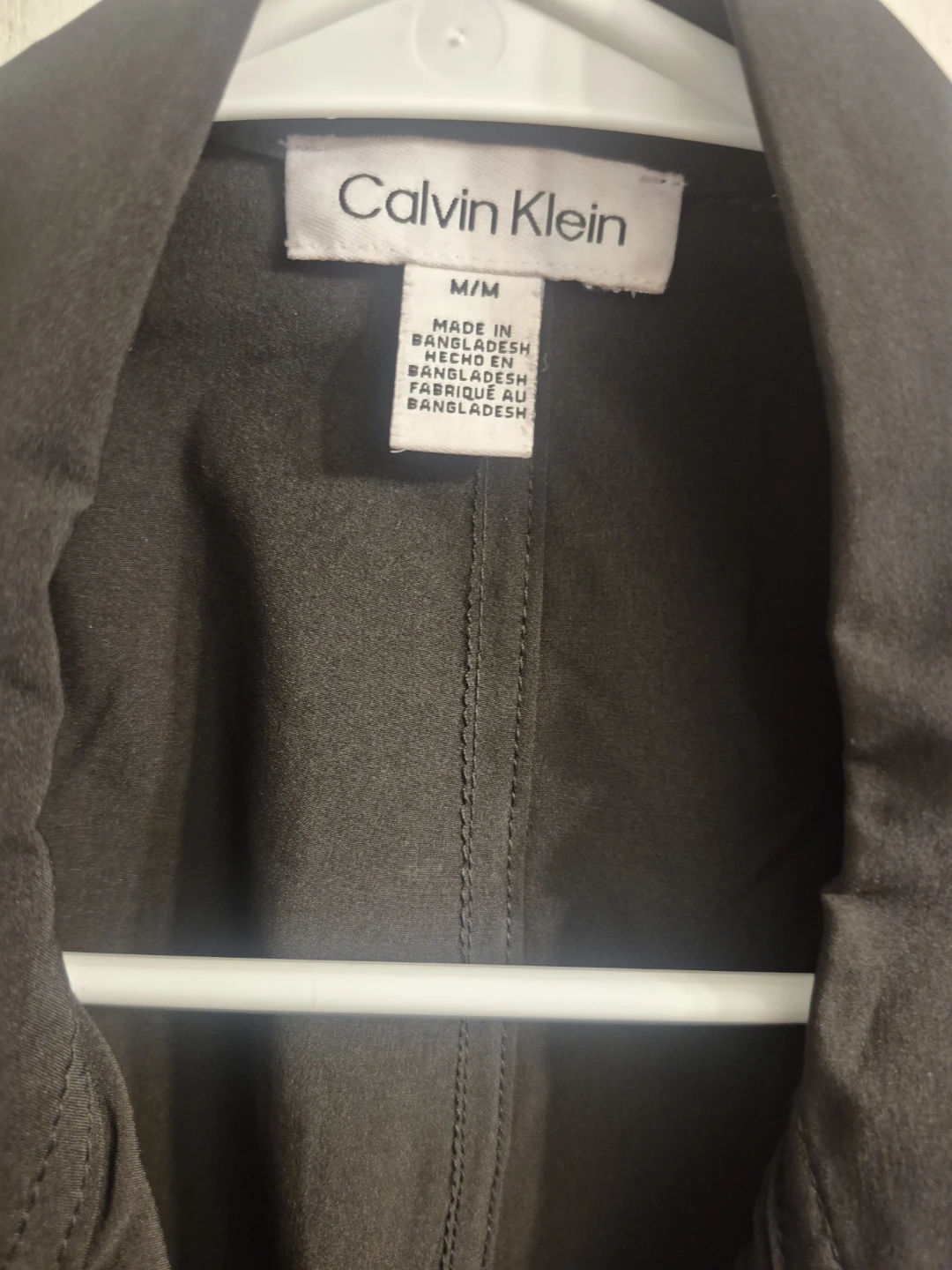 Calvin Klein Black Ruched Sleeve Jacket M/M - photo 3