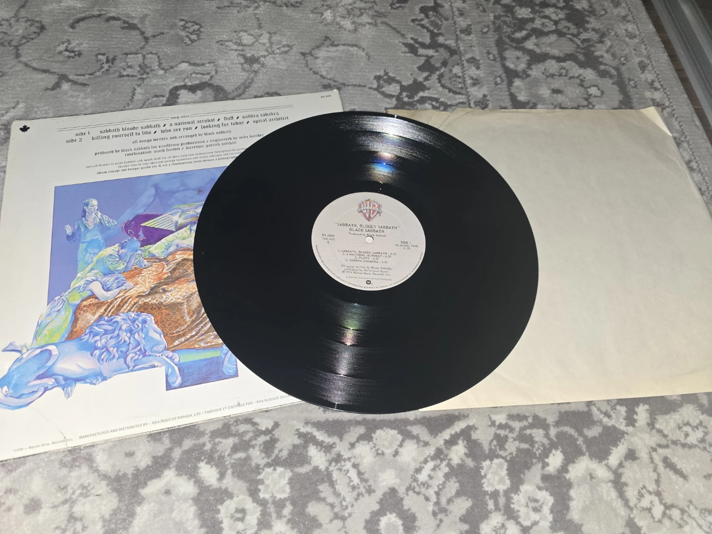 Black Sabbath Bloody Sabbath Vinyl Record - photo 3