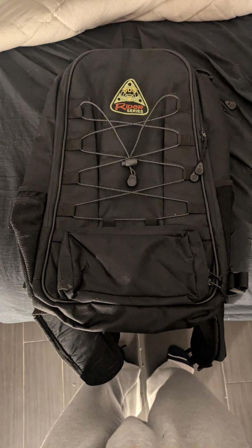 SOS Rider Series Black Backpack - photo 2