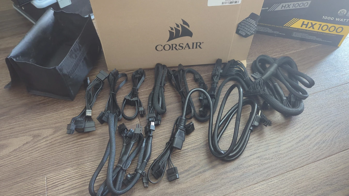 Corsair HX1000 1000 Watt Power Supply - photo 2