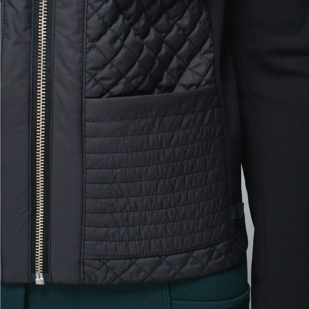 Lululemon Black Quilted cardigan jacket - photo 5