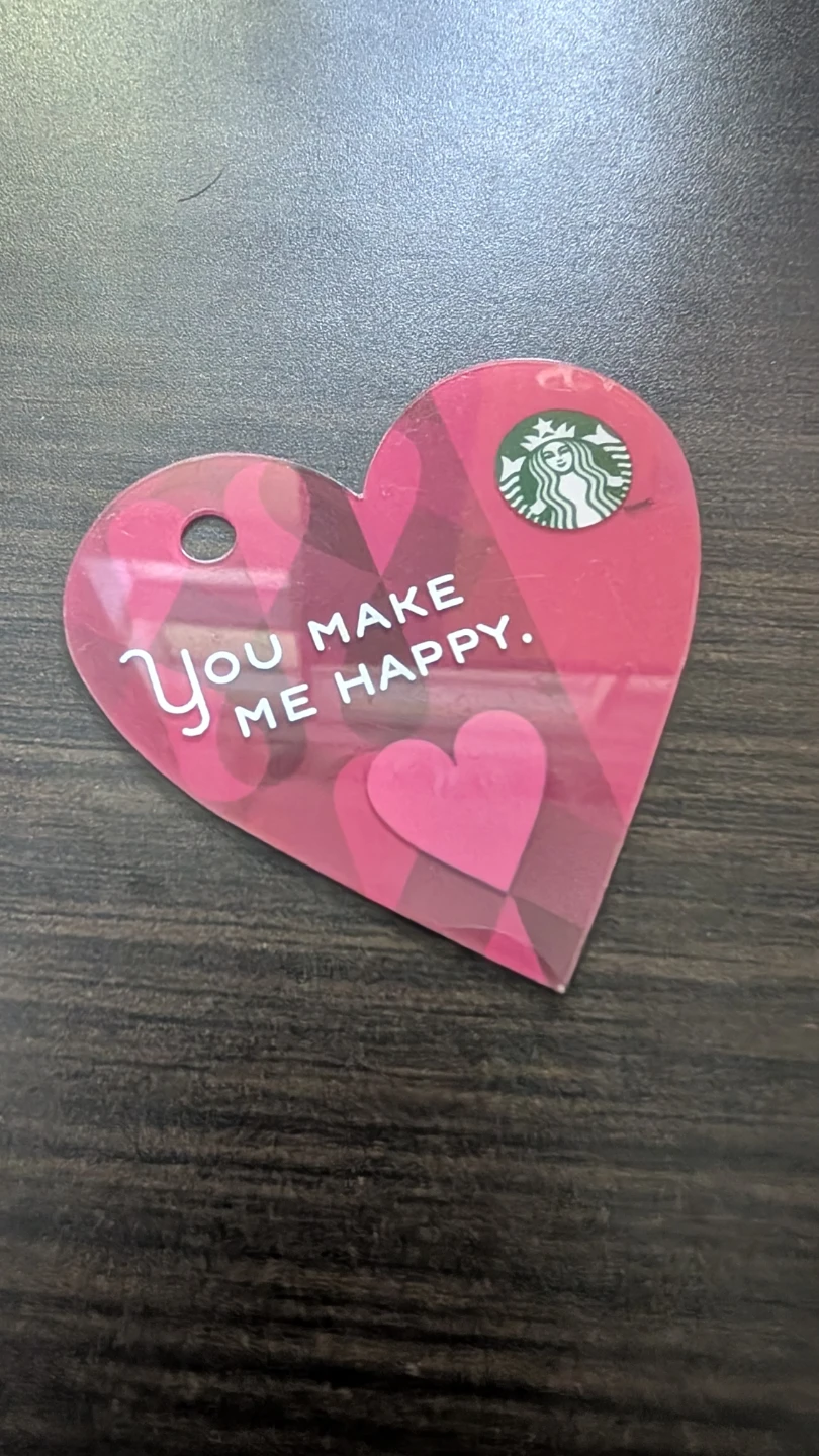 Rare/Collectable Starbucks Keychain/Card (Reloadable)