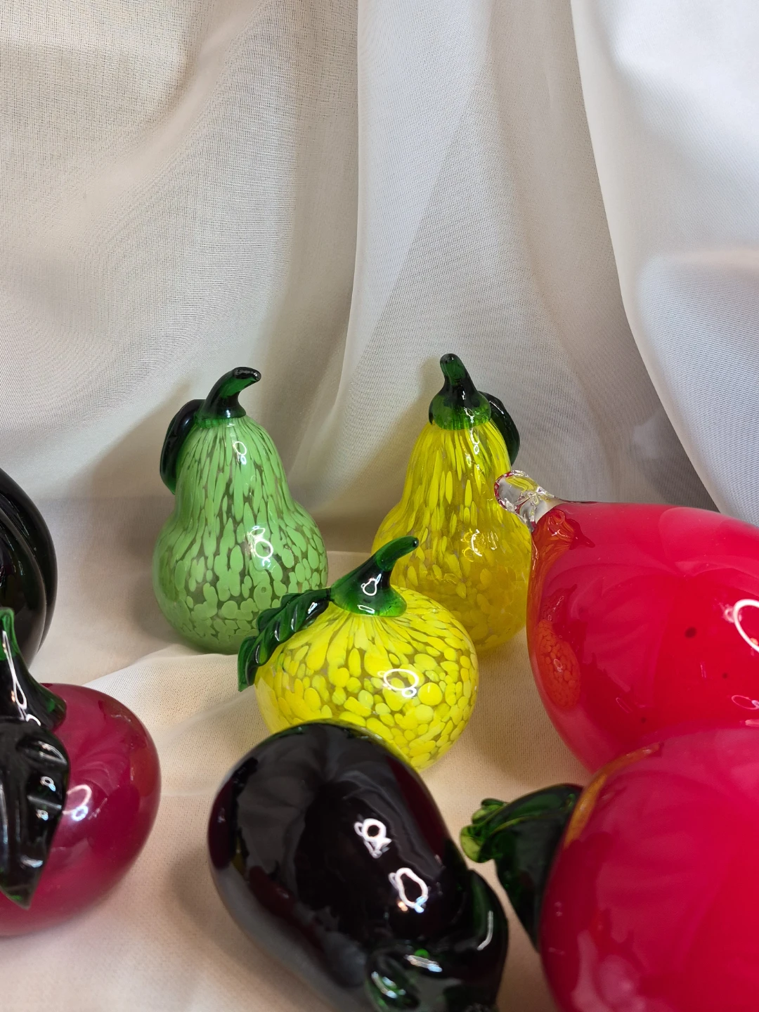 Mix Misc Lot of 11 Glass Fruits & Vegetables Decor - photo 3