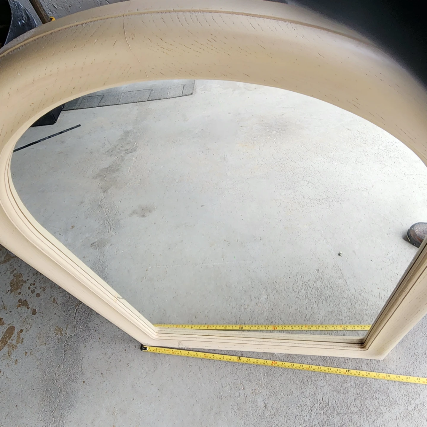 Beige Arch Mirror - photo 2