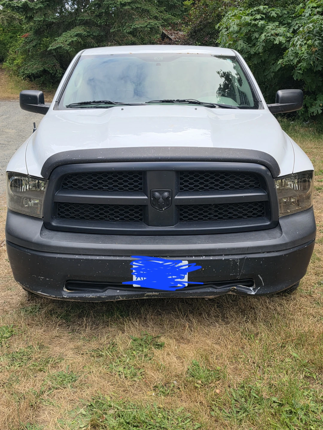 White Ram 1500 Pickup Truck - photo 3