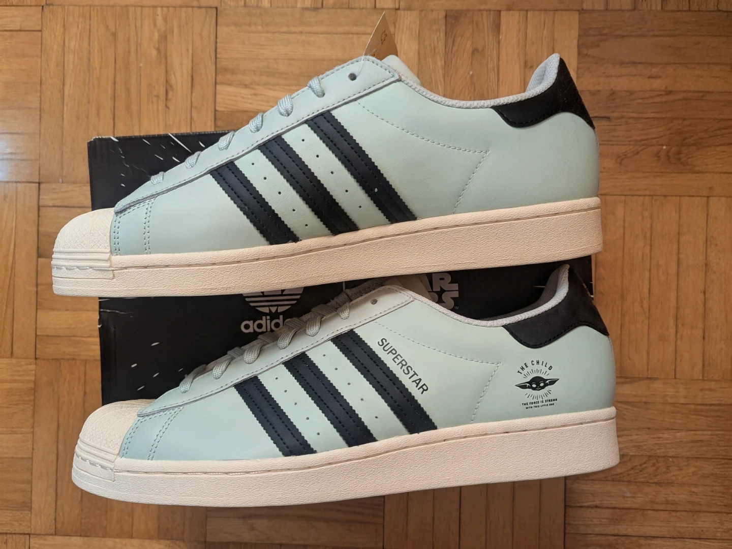 Adidas Superstar The Mandalorian (Star Wars)  baby Yoda shoes