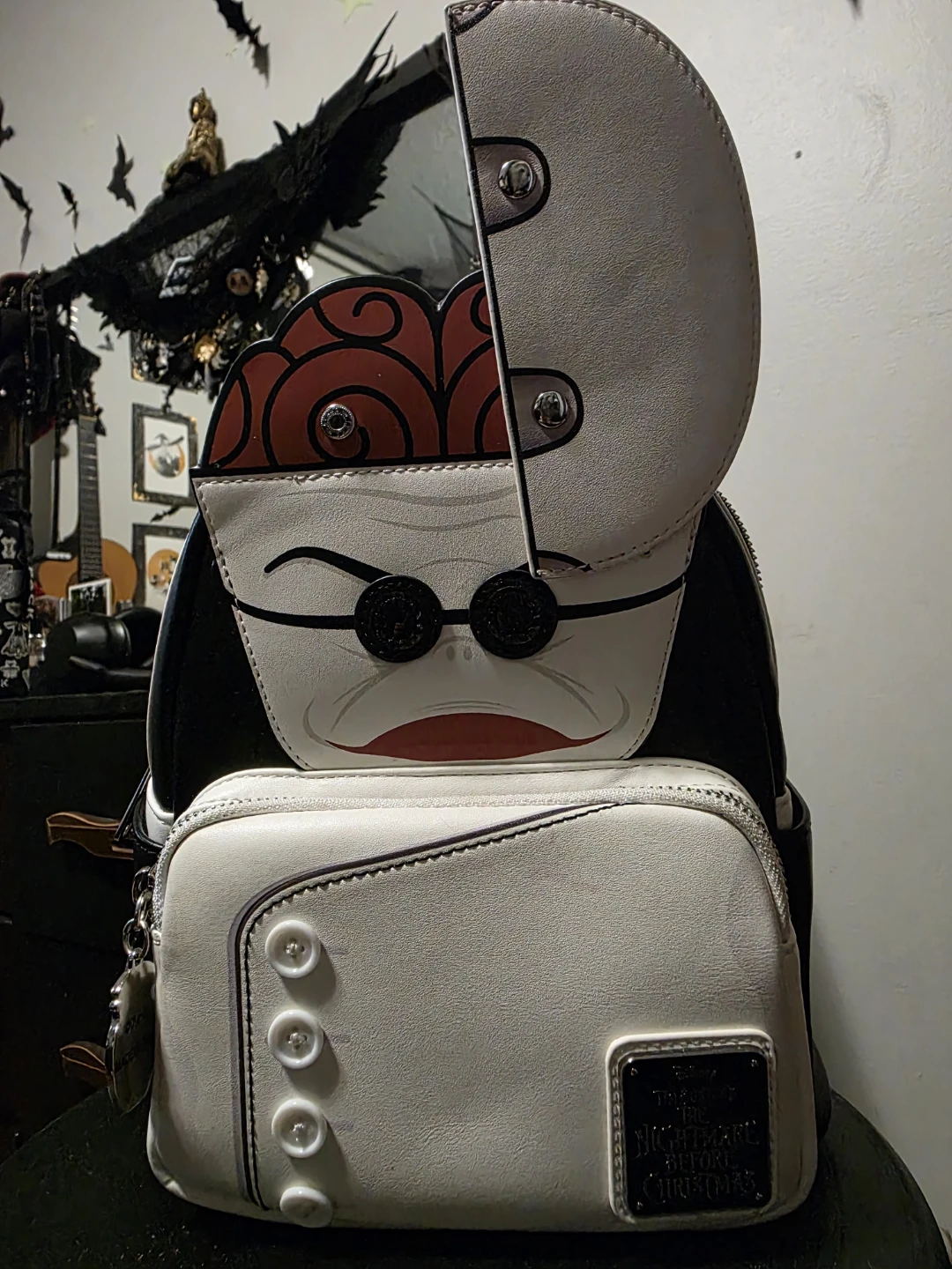 Loungefly Nightmare Before Christmas Dr. Finkelstein Backpack - photo 2