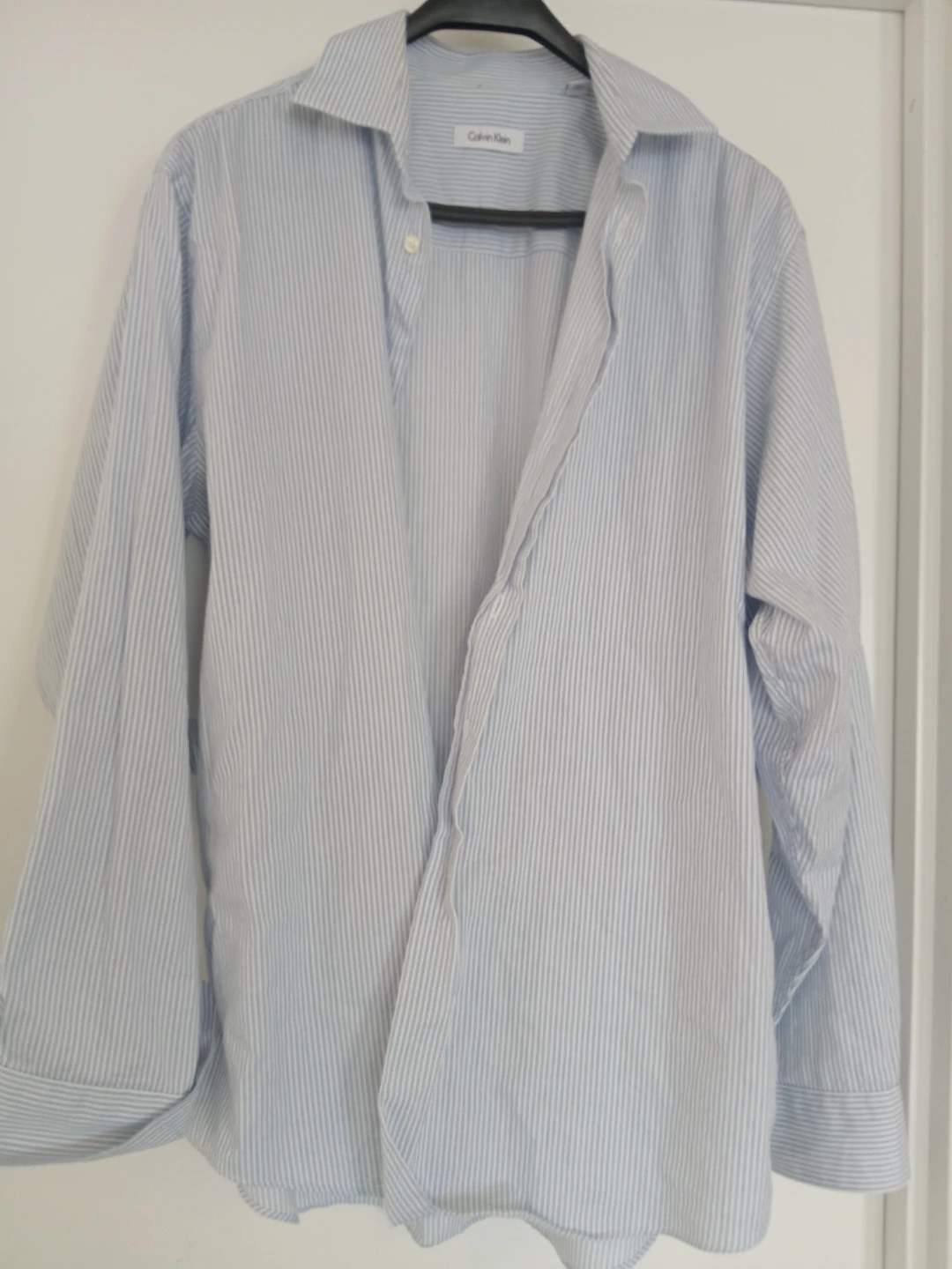 Calvin Klein Men's Striped Dress Shirt