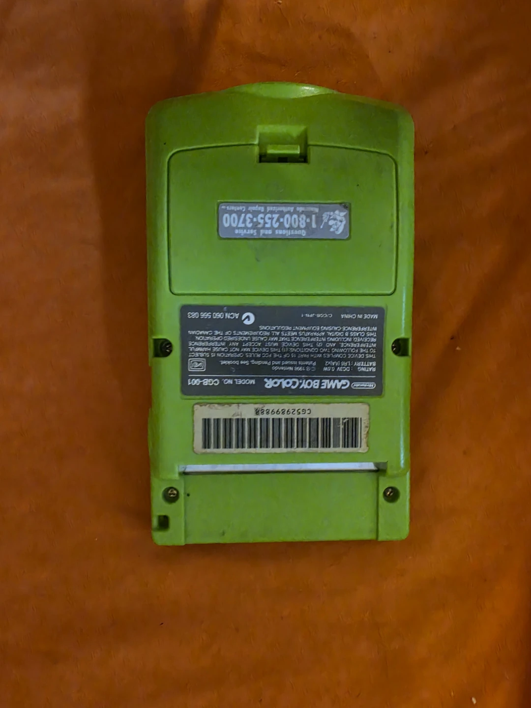 Nintendo Game Boy Color - Lime Green - photo 2