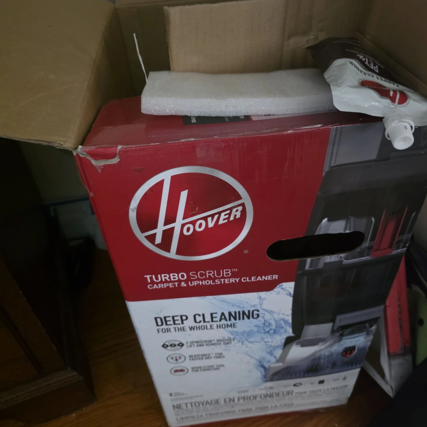Hoover Turbo Scrub Carpet & Upholstery Cleaner