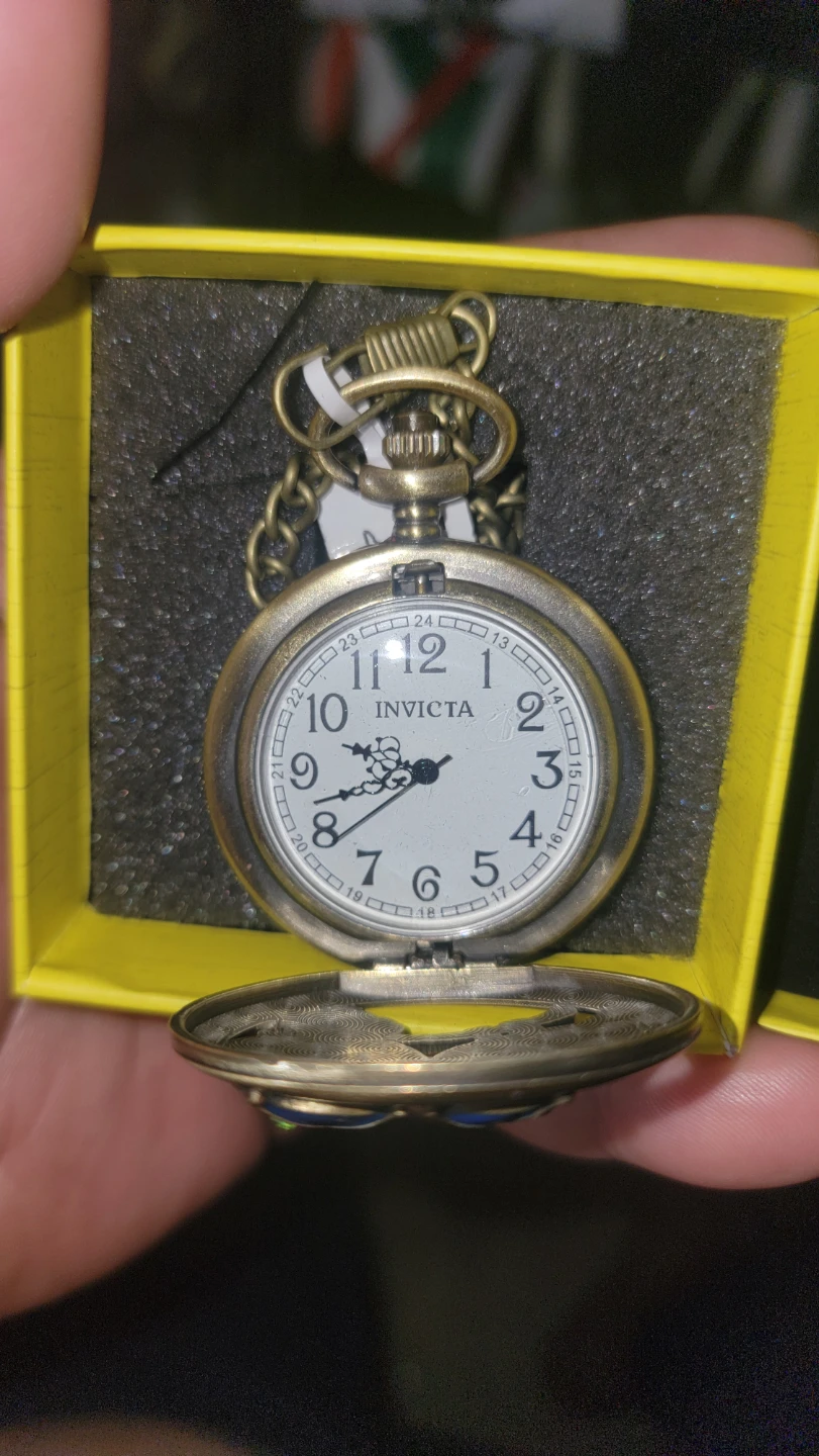 Invicta Pocket Watch with Owl Design - photo 2