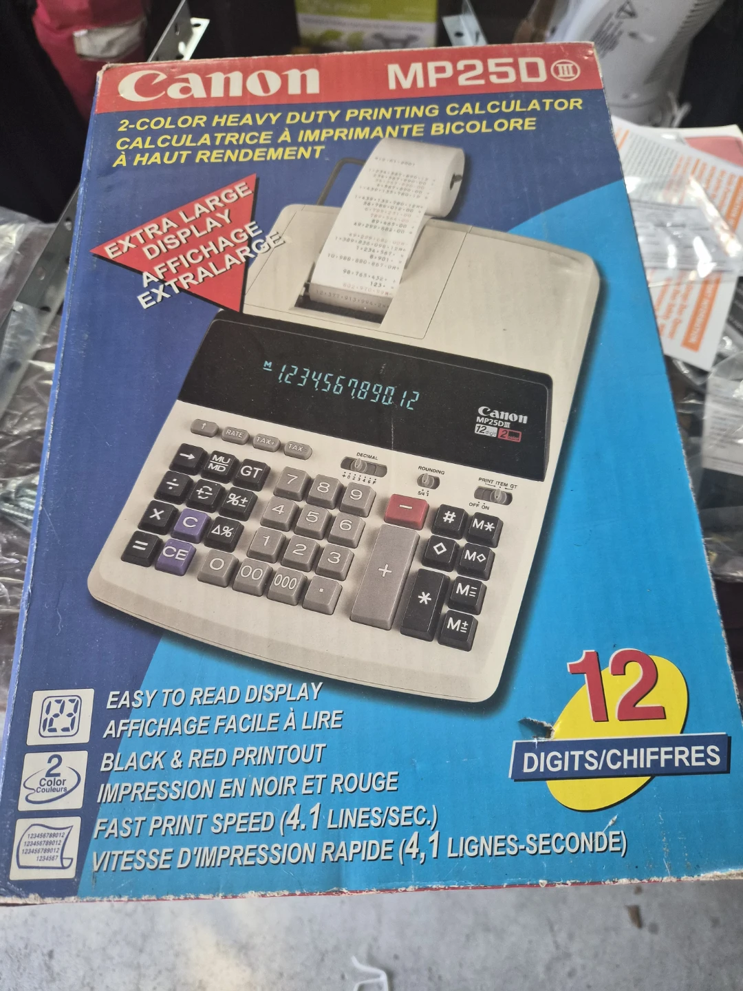 Canon MP250 Heavy Duty Printing Calculator