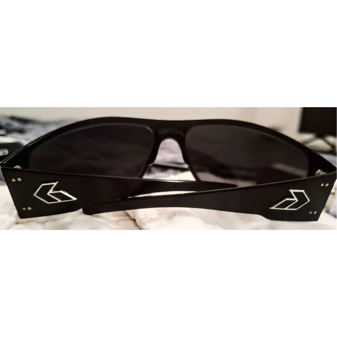 Gatorz Delta Sunglasses (Black, Smoked Lens 4720) - Brand New!