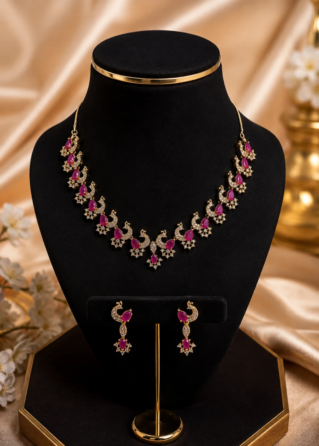 💎 2 Stunning Statement Necklace Sets - photo 2