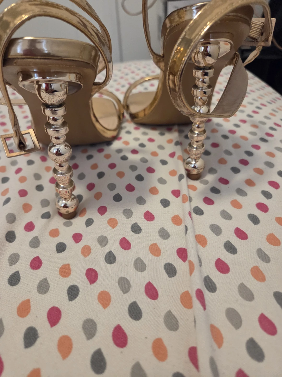 Missy Missi Gold Heeled Sandals - photo 5