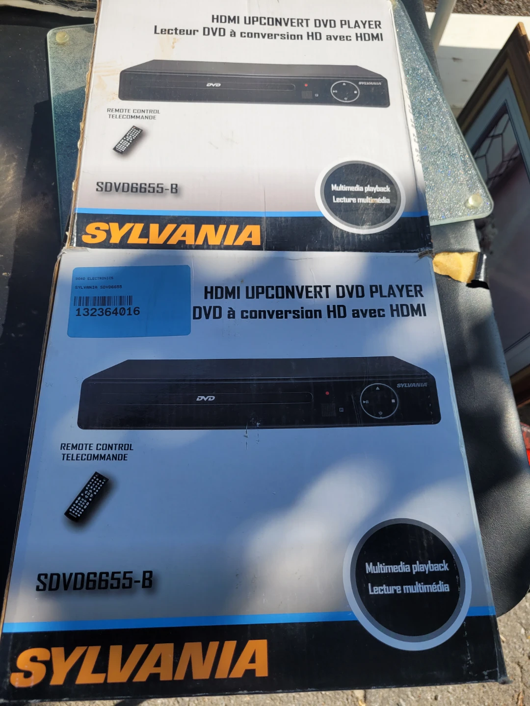 NEW dvd players x2