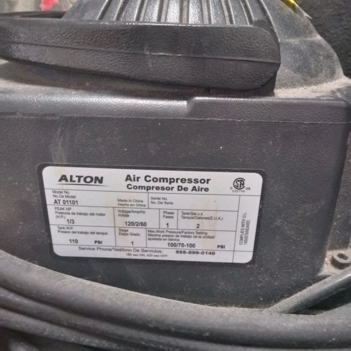 Small powerful air compressor - photo 4