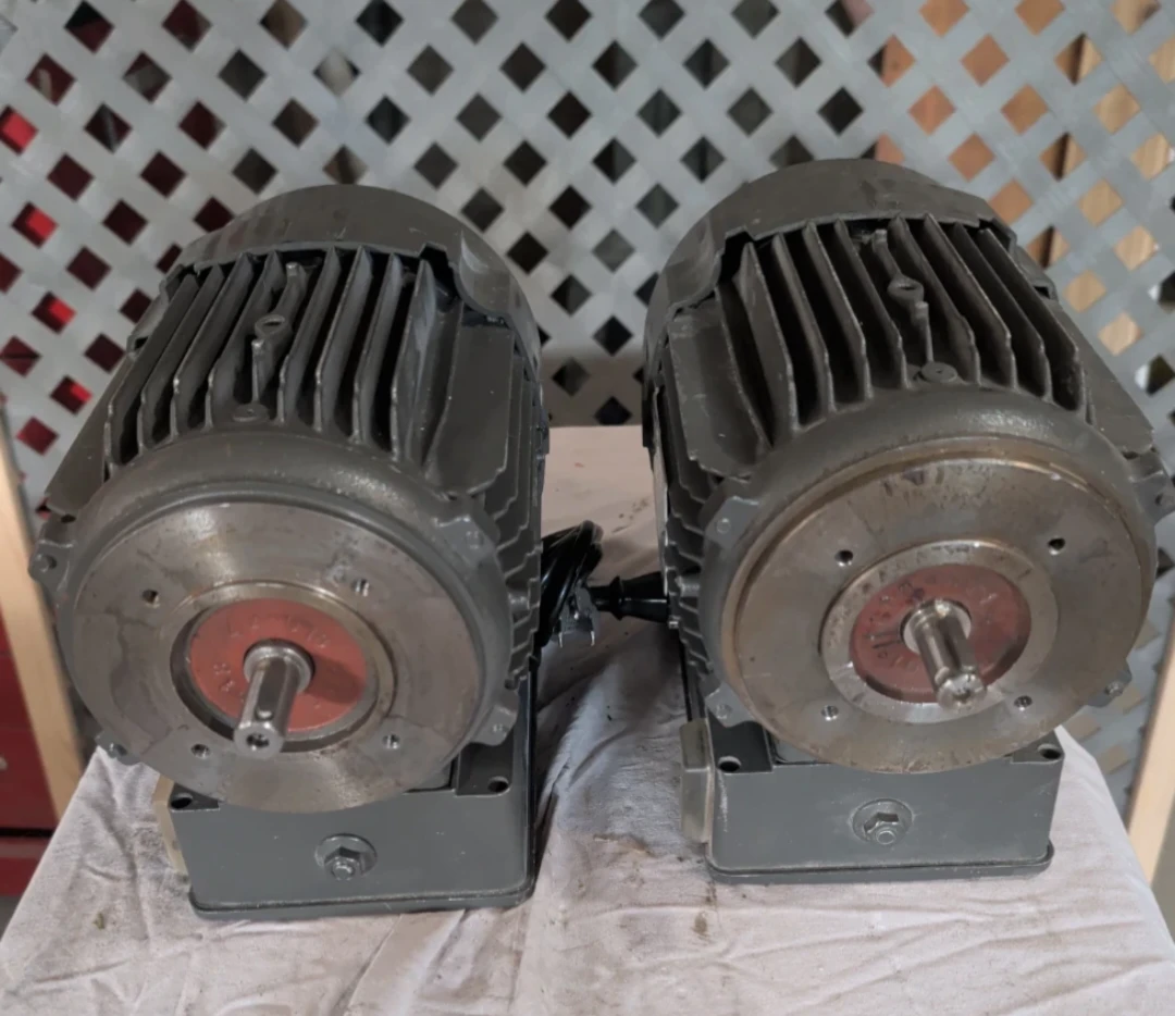 2 Premium Leroy-Somer 1/2 HP Electric Motors - Fully Tested