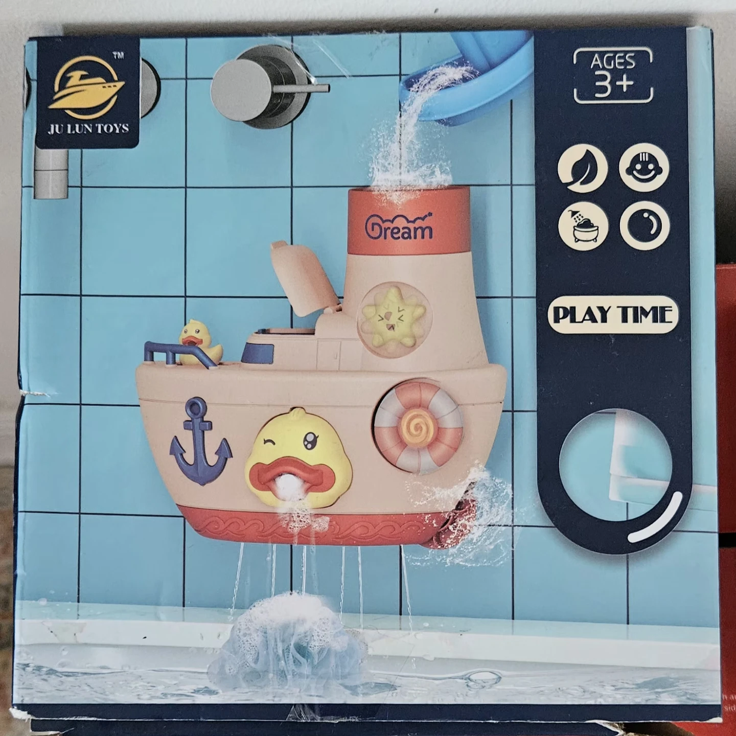 JU LUN TOYS Bubble Boat Play With Water Series